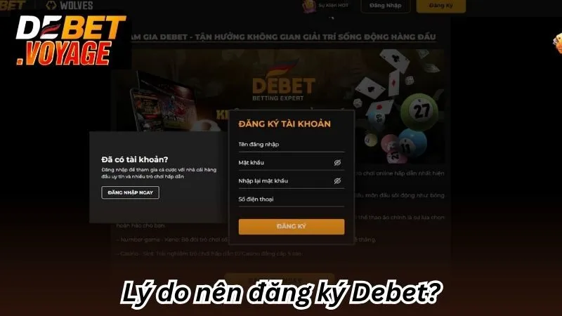 Lý do nên đăng ký Debet?