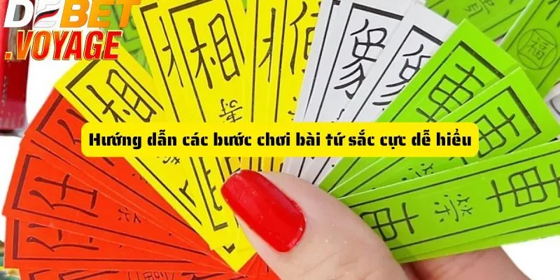Bài tứ sắc tại DEBET - Mẹo chơi hay để đánh bại mọi đối thủ 1 Hướng dẫn các bước chơi bài tứ sắc cực dễ hiểu