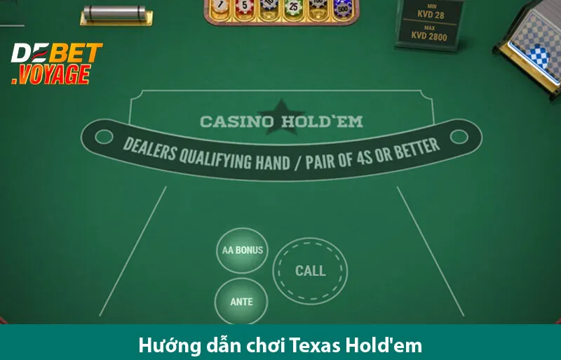 Poker Texas Hold'em – Trò chơi hàng đầu dành cho cược thủ chuyên nghiệp tại Debet creditcard 2 Poker Texas Hold'em – Trò chơi hàng đầu dành cho cược thủ chuyên nghiệp tại Debet